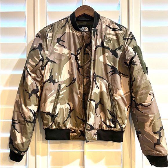 The North Face Bomber Jacket Camo 